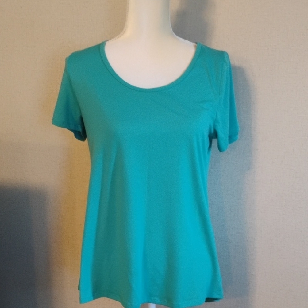 LuLaRoe Turquoise Short Sleeve Top